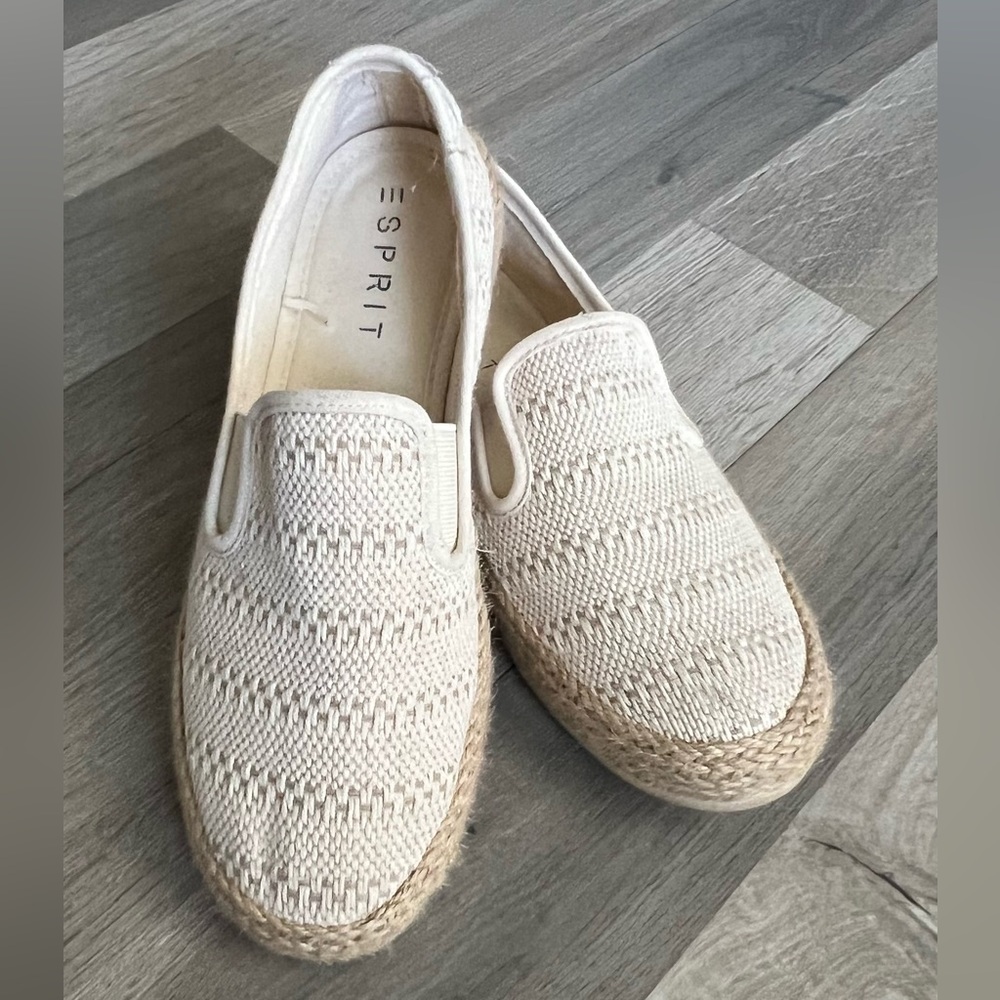 Esprit Women's Beige Espadrille Flats